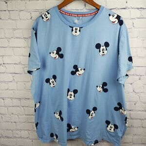 Disney All Over Print Mickey Mouse Blue Size XXL